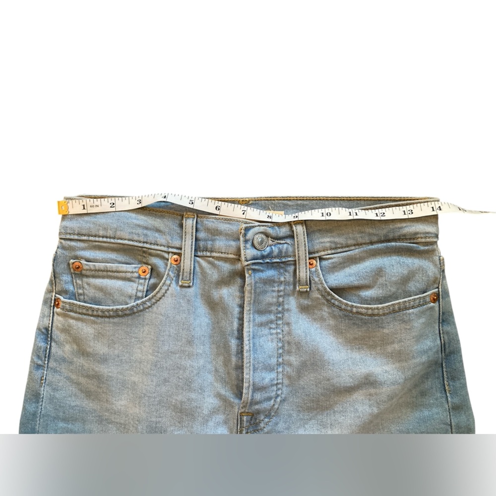Levi's Wedgie Skinny Button Fly Jeans. Size 28. EUC - Picture 7 of 11